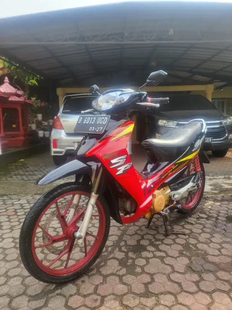 Suzuki Shogun SP 125 2007 Merah Hitam Pajak Hidup
