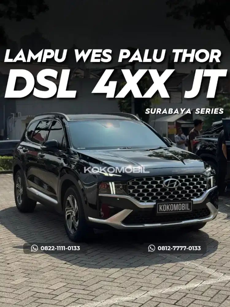 [KM 37RB] HYUNDAI SANTA FE SIGNATURE DIESEL AT 2021
