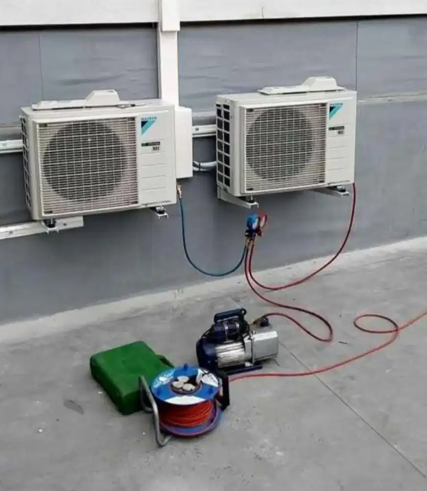 Jasa Bongkar Pasang AC, Service Kulkas, Pompa Air DLL