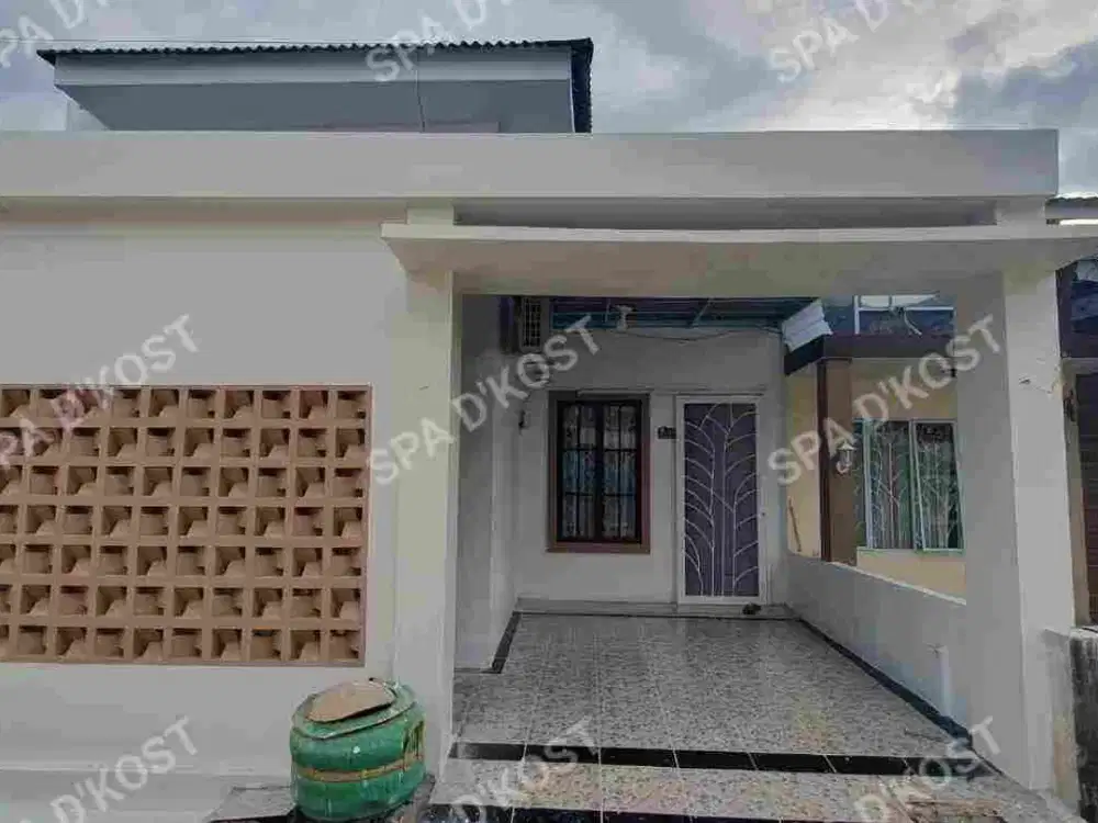 Sewa  rumah kontrakan  bulanan Full Furniture  tipe 75 3 Kamar 2 Kamar mandi SPA D'KOST sentosa sidomulyo Barat Pekanbaru