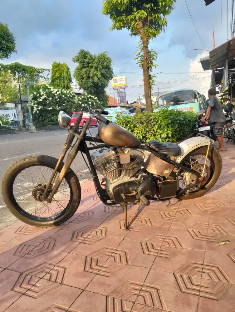 Harley Chopper Siap Touring