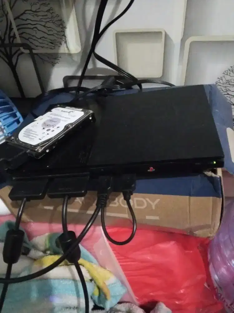PS2 slim fullset lengkap