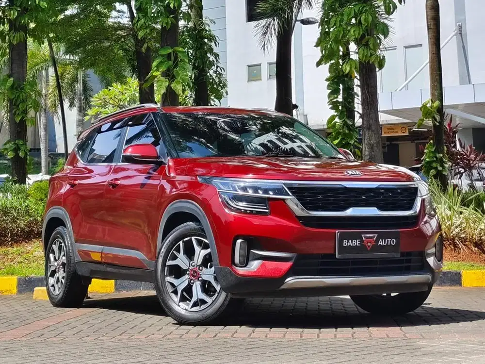 KIA SELTOS EX PLUS 1.4 AT 2021 Km low