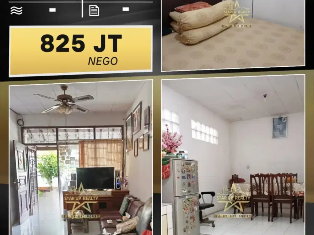 825 jt nego Dijual .cepat Rumah Taman Kopo Indah 1 lt 102 lb 70 kt 3 km 2 listrik 2200 watt