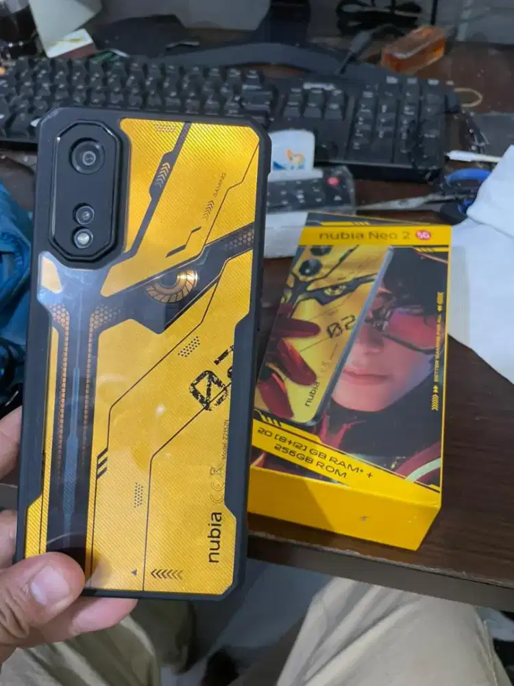 nubia neo 2 5g 8/256 baru 3 bulan mulus bonus case xundd