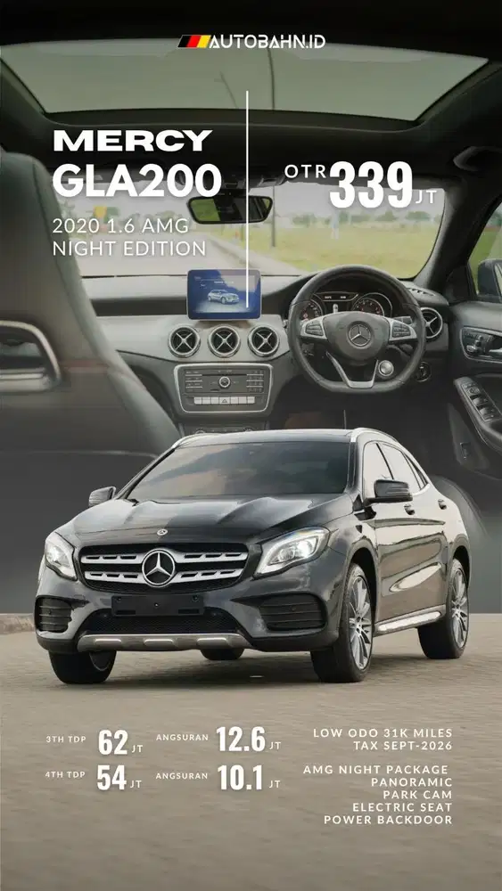 Mercedes Benz GLA200 AMG Night 2020