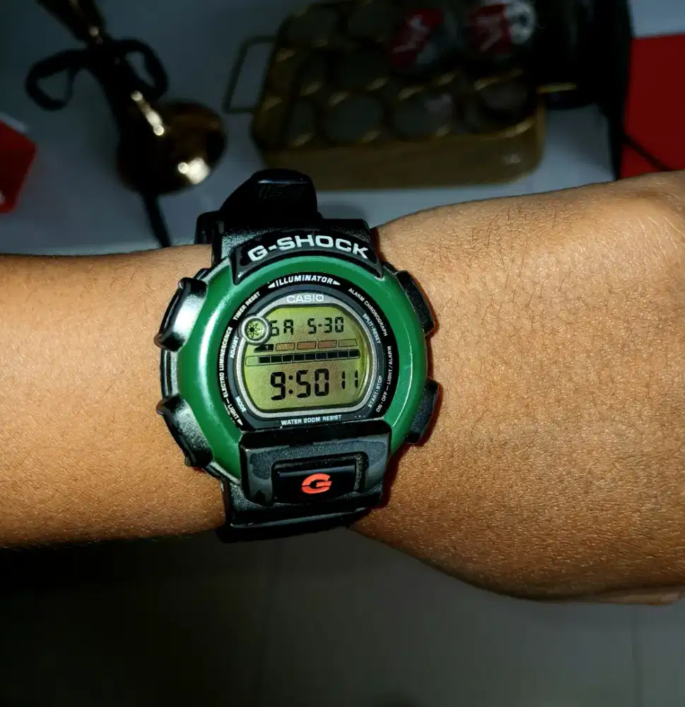 Casio Gshock DW 003 Green Japan Original