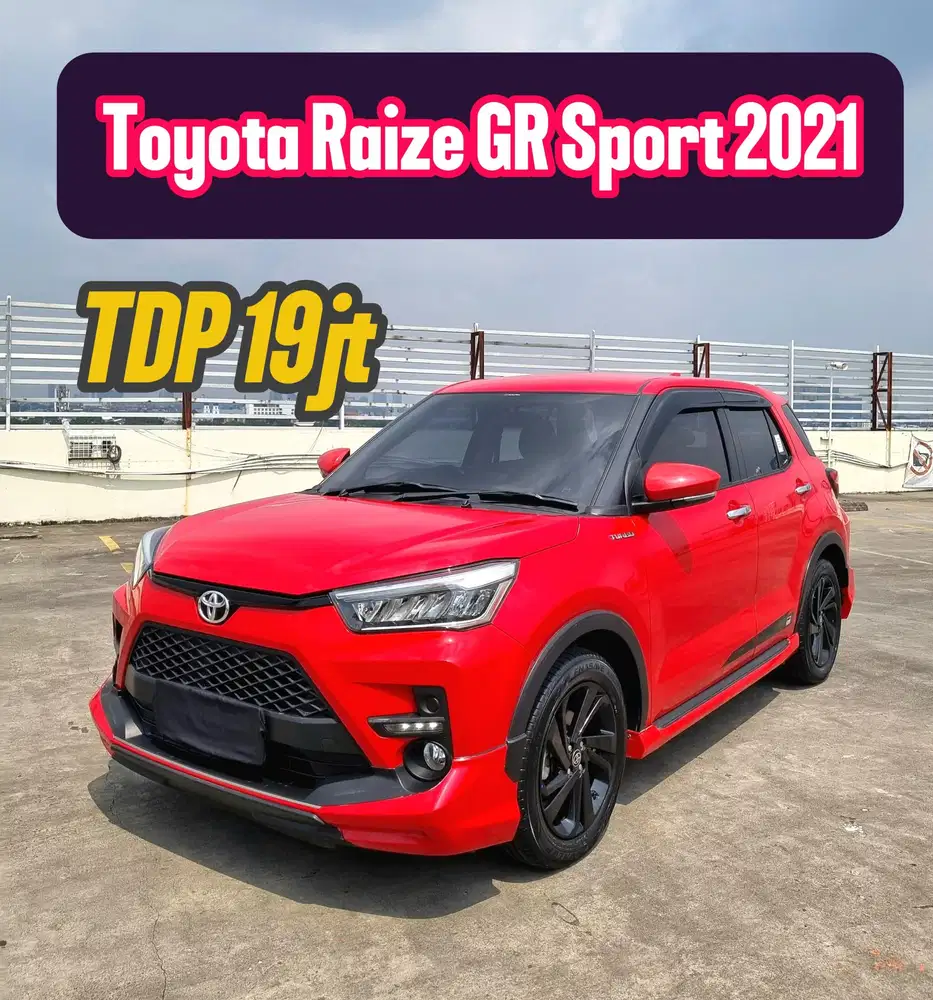 TDP 17jt Toyota Raize 1.0 GR Sport 2021