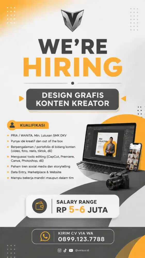Dibutuhkan Design Grafis