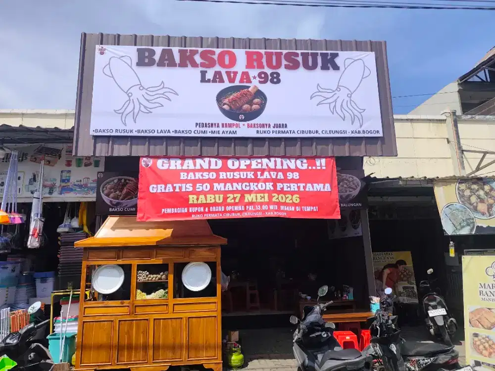 Ceff Bakso berpengalaman.