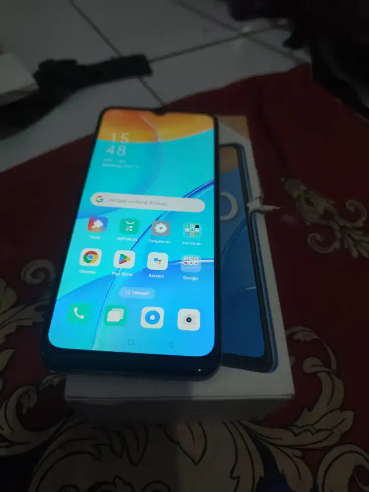 oppo a15 32gb white fulset