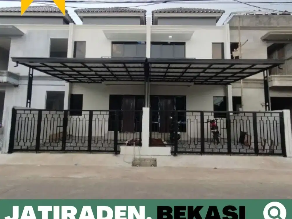 Rumah dijual Murah 2 Lt. Jatiraden, Bekasi dekat Tol Cibubur, Free BPHTB,AJB