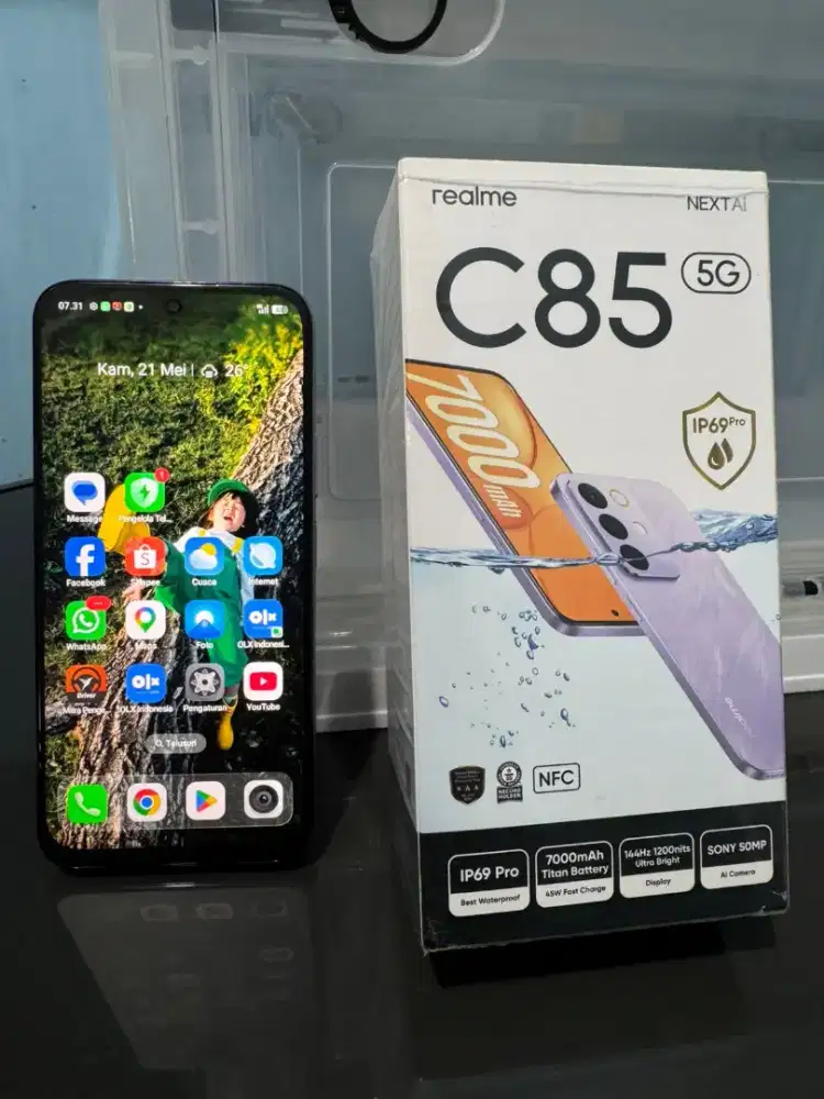 REALME C85 5G RAM 8+16/256 MULUS LIKE NEW