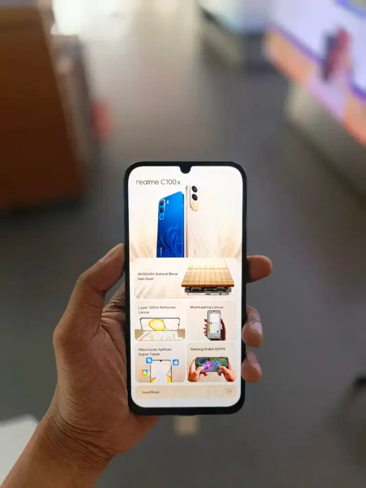 Promo cash / cicilan Hp Realme c100
