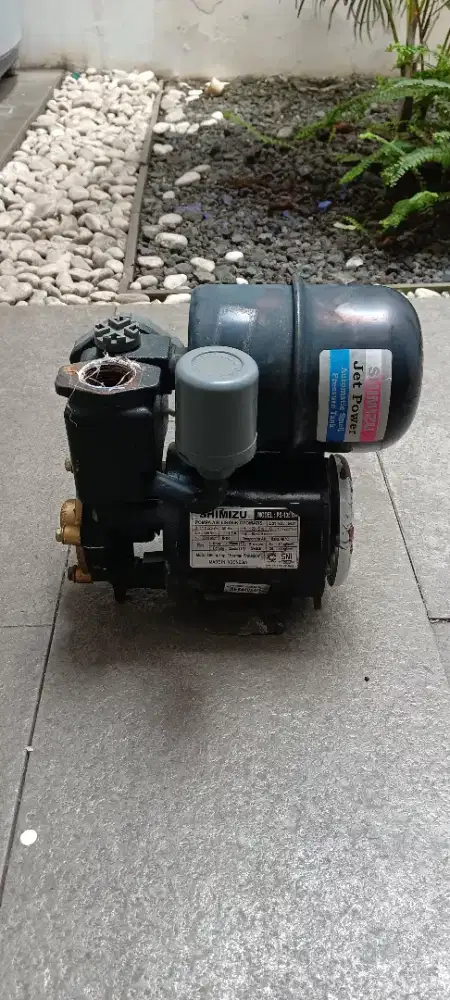 Pompa air Shimizu PS-135 E rusak