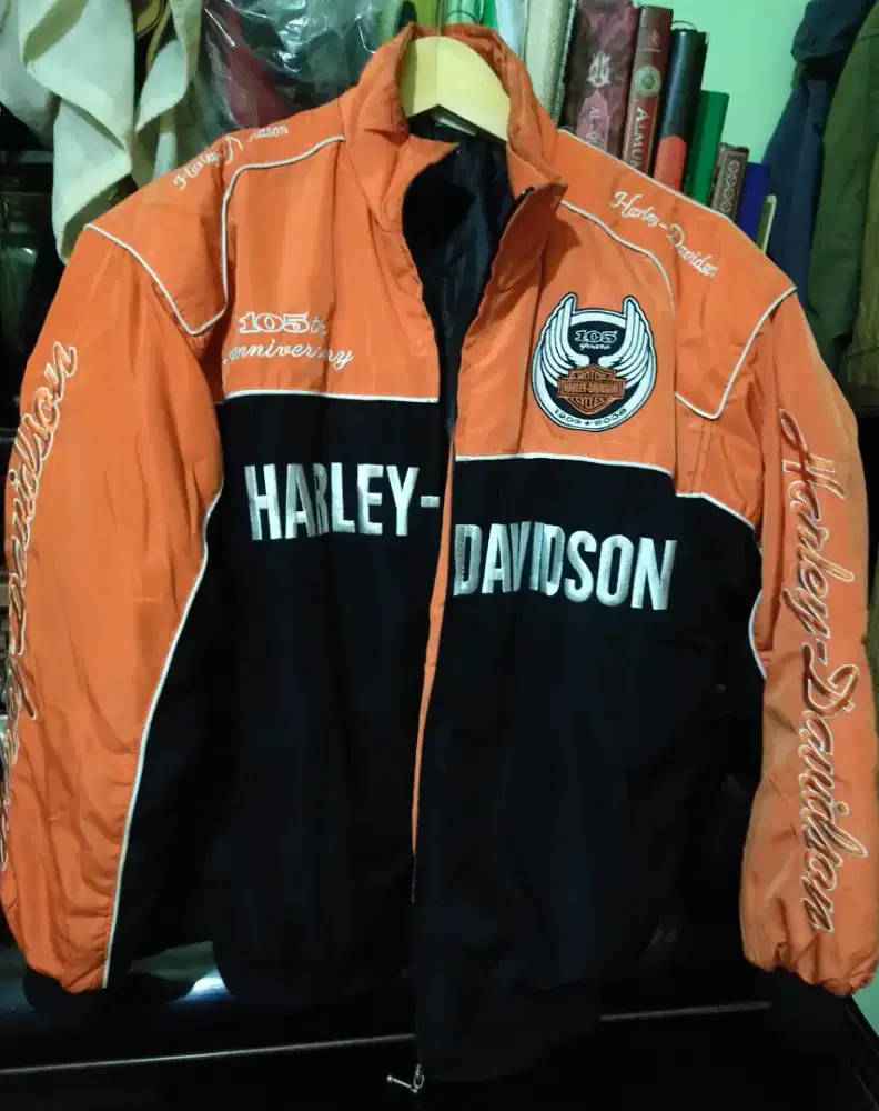 Jaket parasut Harley Davidson