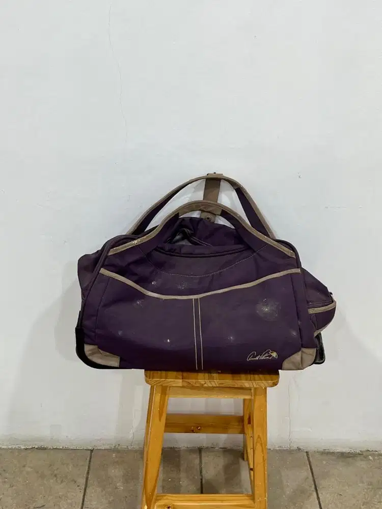 Tas Travel Arnold Palmer / Tas Gym Besar Ungu