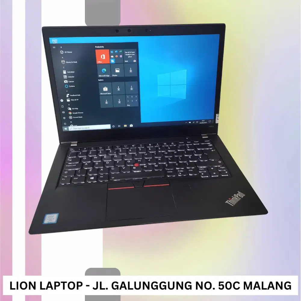 RAM 8GB Core i5 gen 8 Lenovo Thinkpad T480s SLIM [30|05]