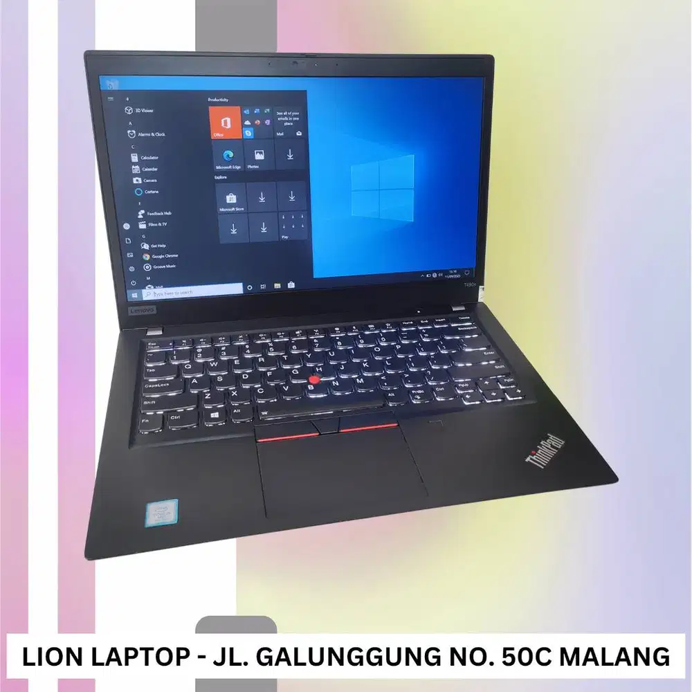 RAM 16GB SSD 512GB Core i5 Slim Lenovo Thinkpad T490s [30|05]