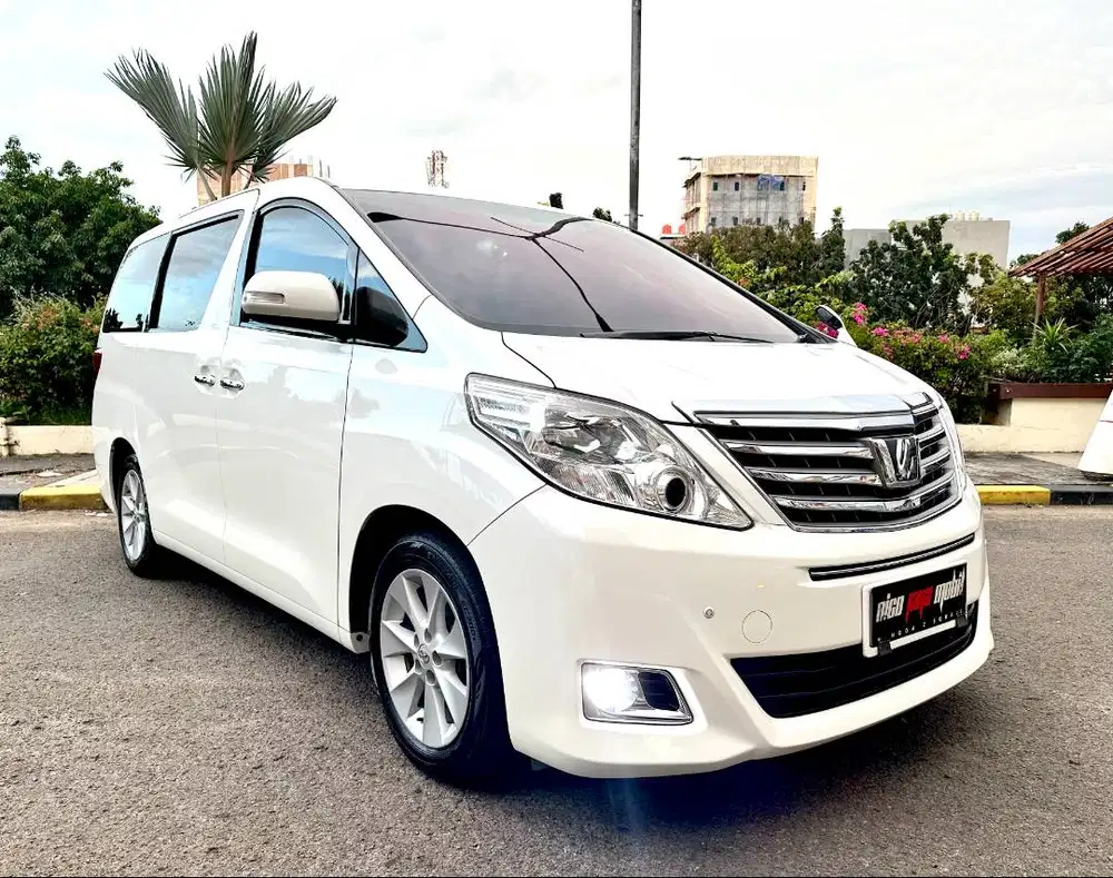 Toyota Alphard Welcab 2014 Kilometer 40 ribu Servis Record Full ORIGIN