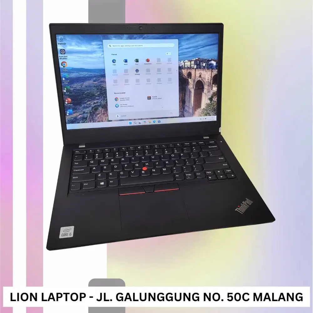 i5 Gen 10 Murah RAM 8GB SSD 256GB Lenovo Thinkpad L14 [30|05]