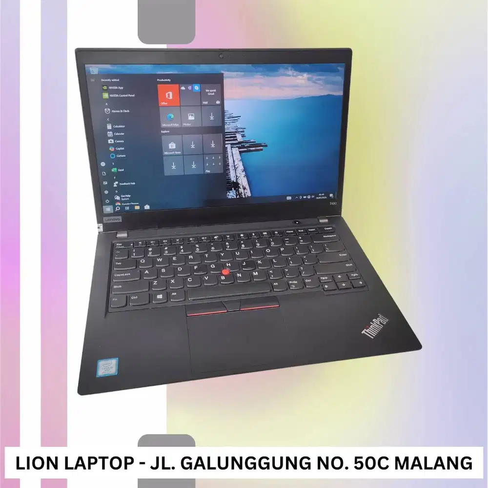 Double VGA NVIDIA Core i5 8/256 Slim Lenovo Thinkpad T490 [30|05]