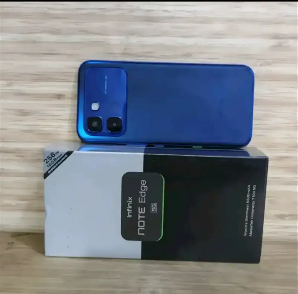 Jual HP Infinix Note Edge warna biru