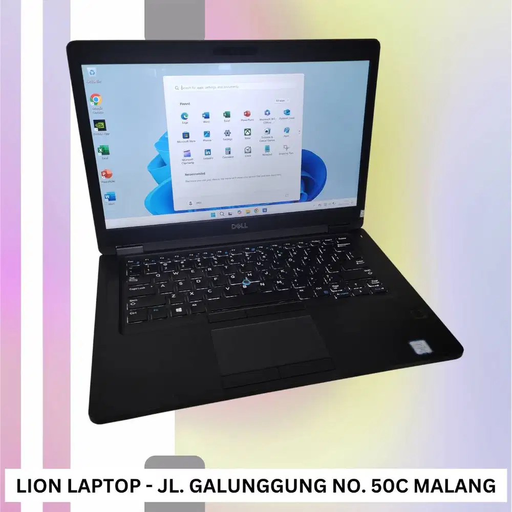 Core i7 Double VGA RAM 8GB SSD Dell Latitude 5491 [30|05]