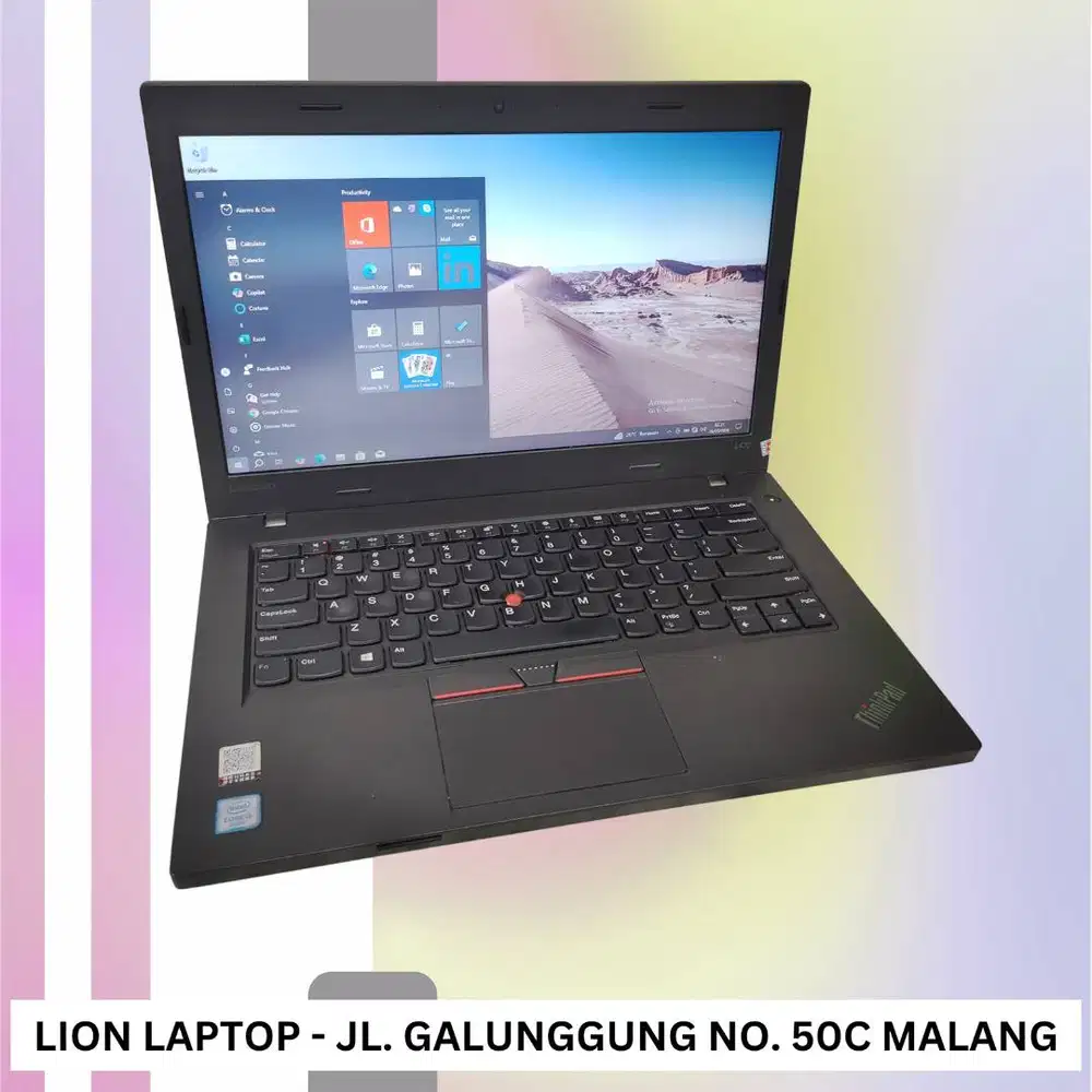 Double VGA Core i5 RAM 8 SSD Lenovo Thinkpad L470 [30|05]
