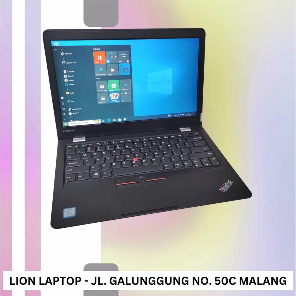 Core i3 Gen 7 Murah RAM 8GB SSD 256GB Lenovo Thinkpad 13 [30|05]