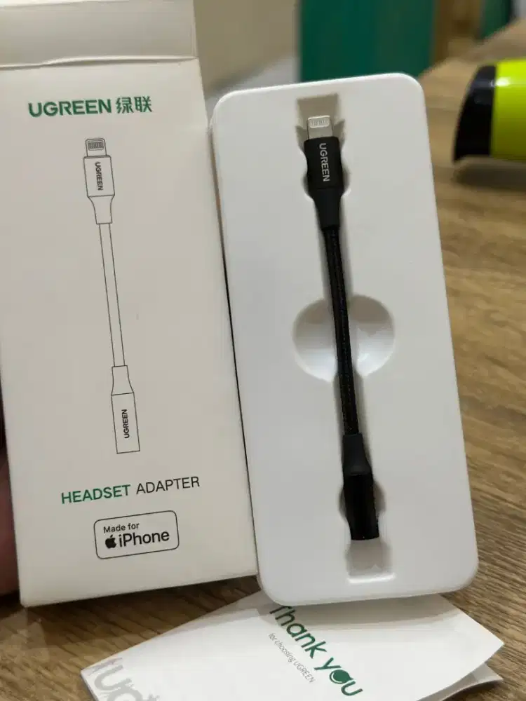 Ugreen Adapter Headset IPhone Lightning to jack 3,5mm