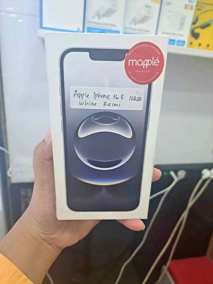 IPhone 16E 128GB White New BNIB Garansi Resmi Indonesia