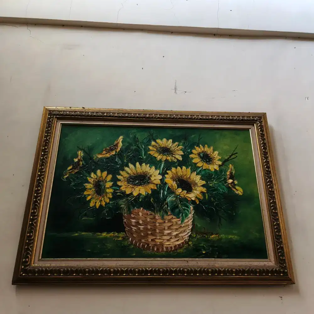lukisan acrilik asli