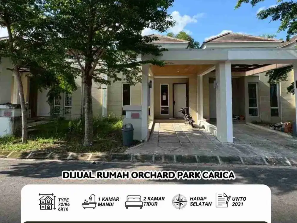 Dijual Rumah Orchard park carica batam center full interior