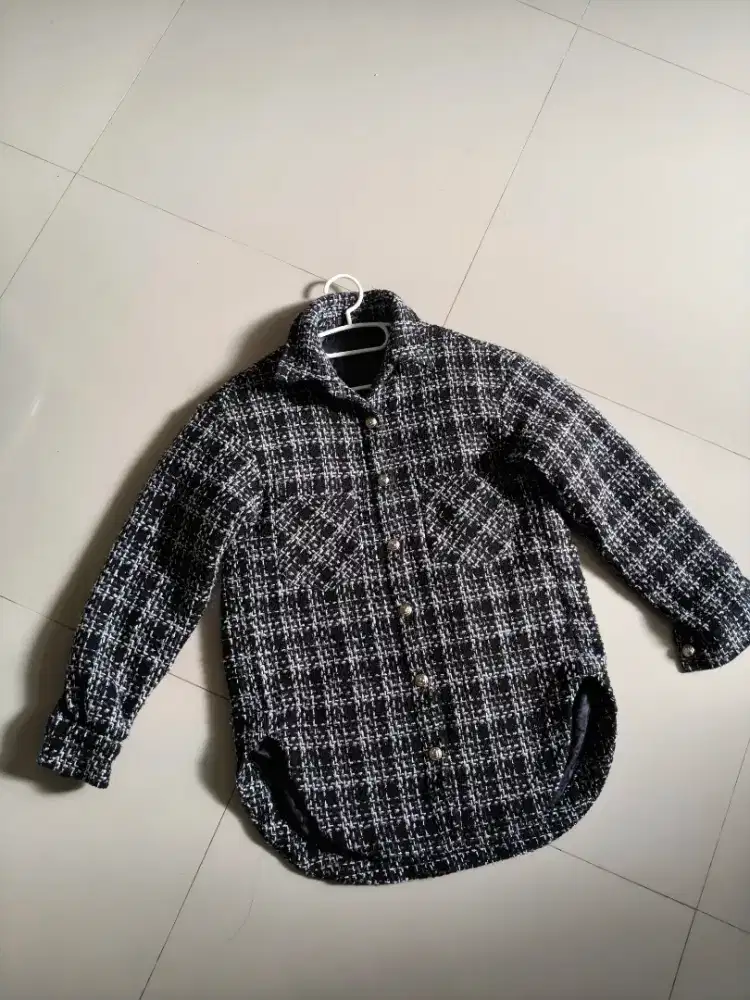 Jaket Tweed Sekelas ZR