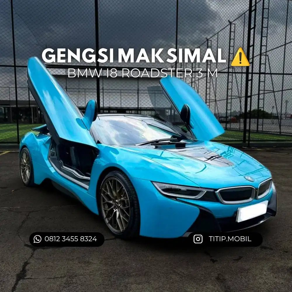 [TERMURAH] BMW i8 ROADSTER 2023