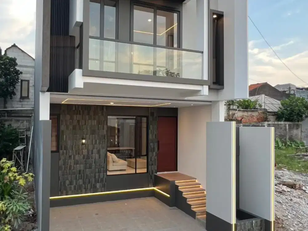 [FOR SALE] 10 UNIT BRAND NEW MODERN MINIMALIS HOUSE 2LANTAI + ROOFTOP