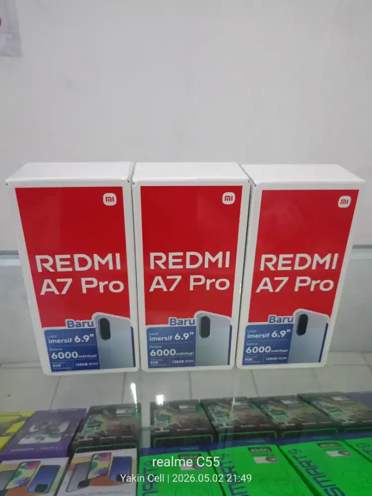 Xiaomi Redmi A7 Pro 4/64 GB Unisoc T7250 Batre 6000 mAh Garansi Resmi