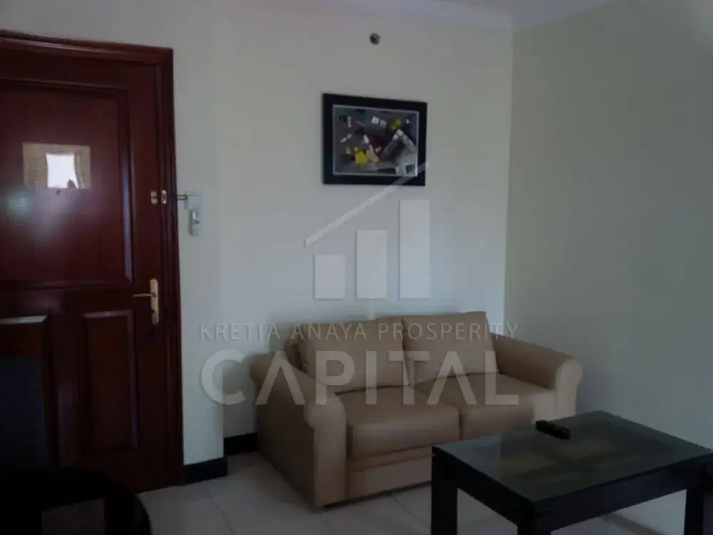 TYPE 2 BEDROOM UNIT DENGAN FURNISHED LENGKAP DAN BAGUS DI APARTEMENT MAJESTY