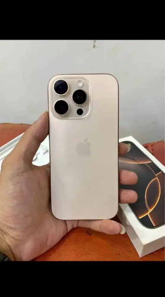 Jual iphone 16pro garansi 2027 jelas ibox