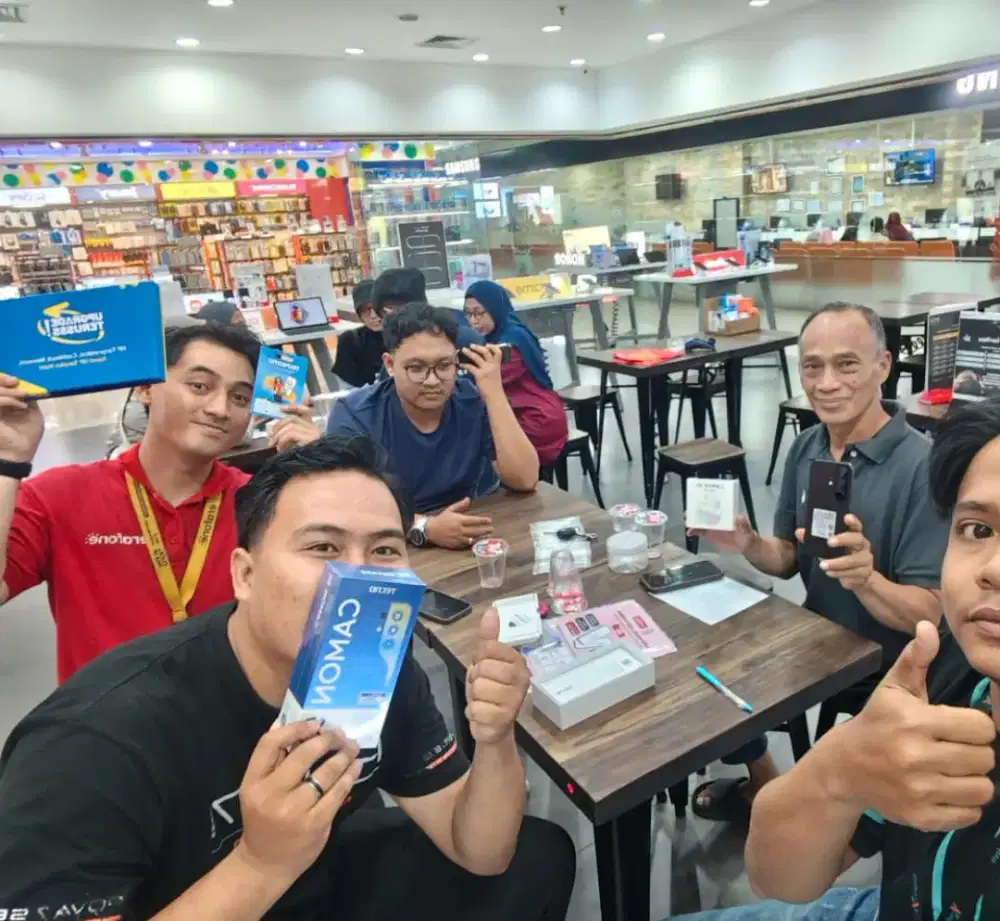 Ready unit Tecno Camon 50 free tws