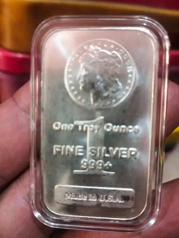 Perak 1 OZ (31,1 gram) murni 999