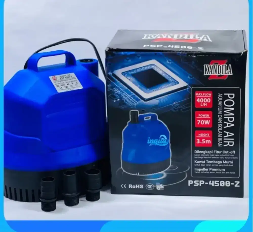 POMPA AIR CELUP AQUARIUM 70 W PSP-4500Z 