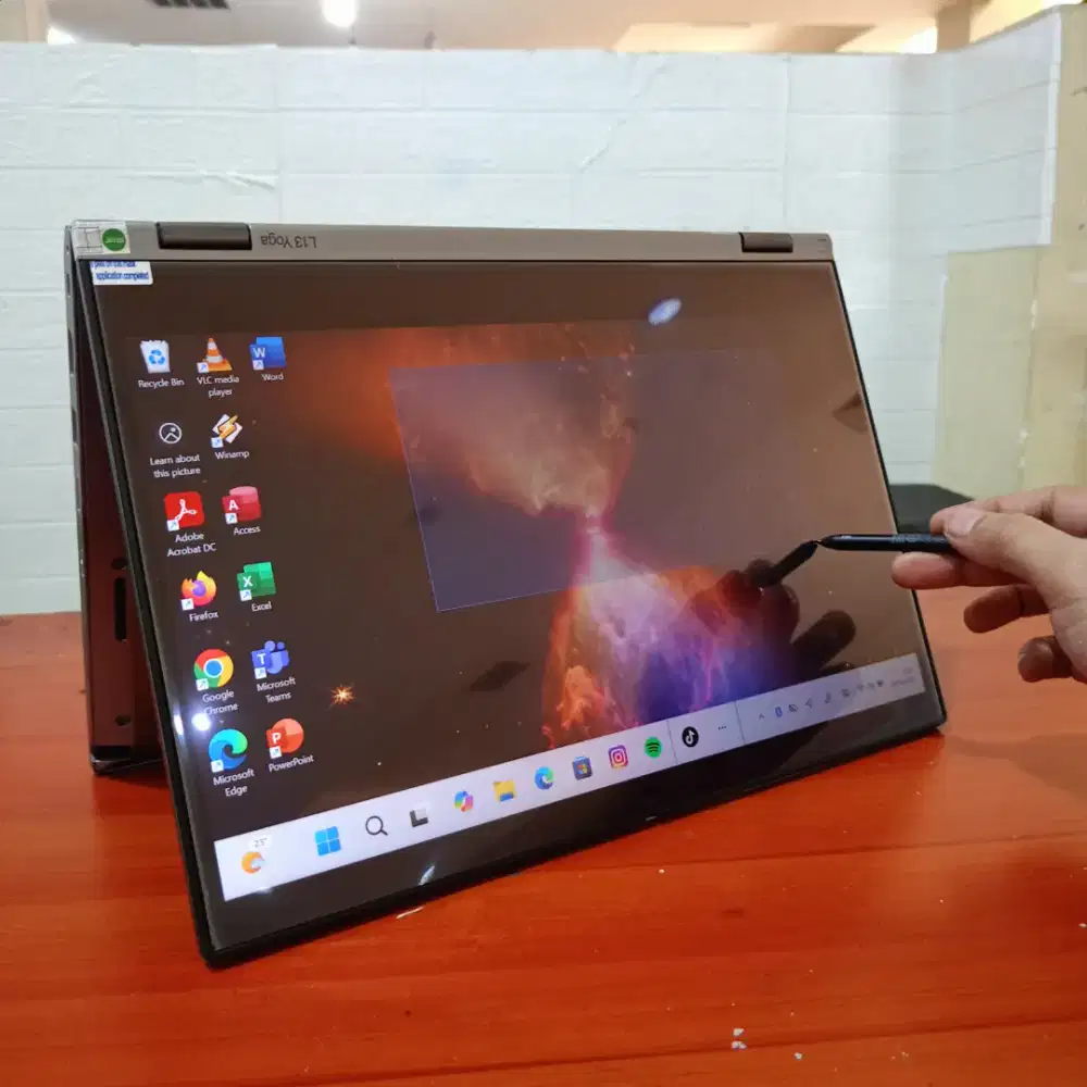 Laptop Lenovo L13 yoga i5 gen 10 ram 16GB SSD 256GB