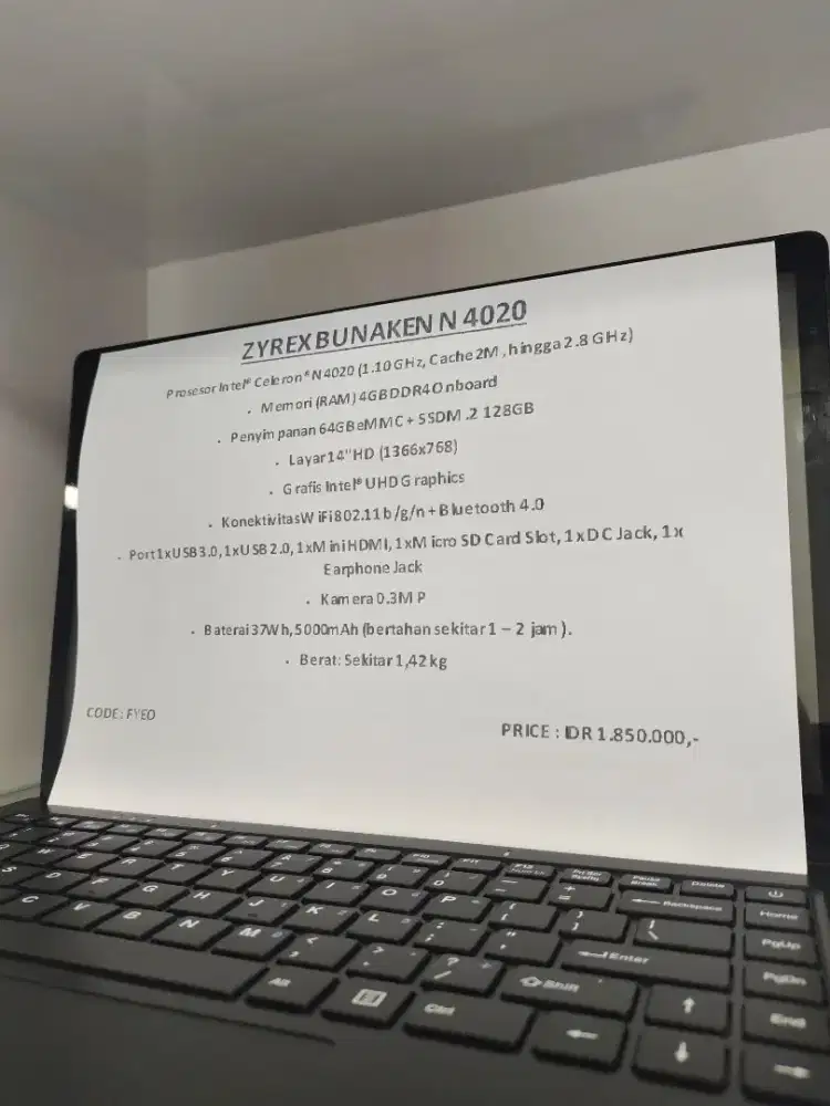 Laptop Bekas Murah