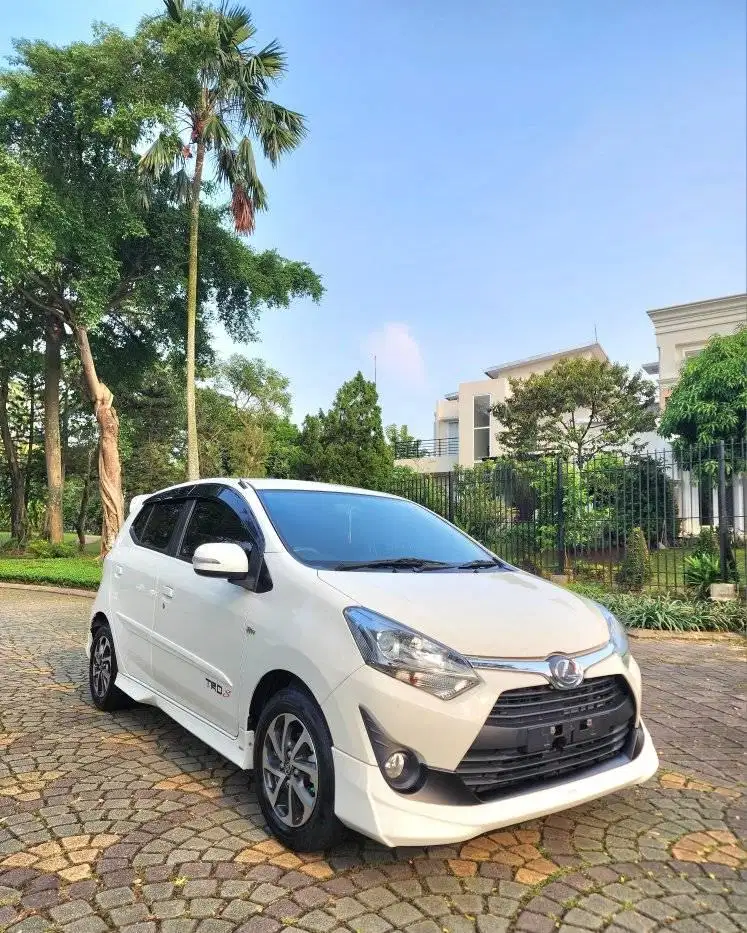 Agya S Trd 1.2 2020 a/t B genap Km 29rb Putih Pjk july 2026