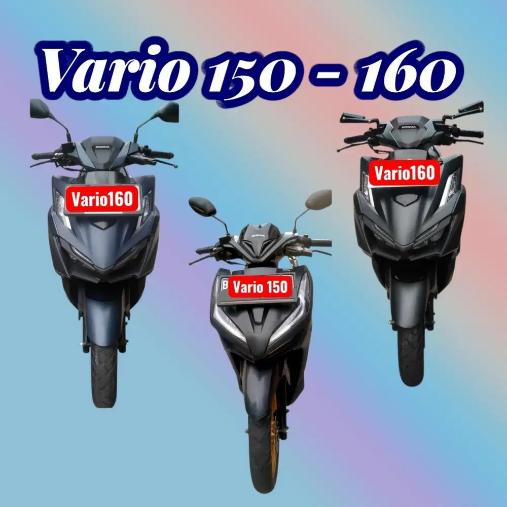 Dp 1jt‼️ Honda Vario 160 150 (ktp daerah bs kredit) 125 2025