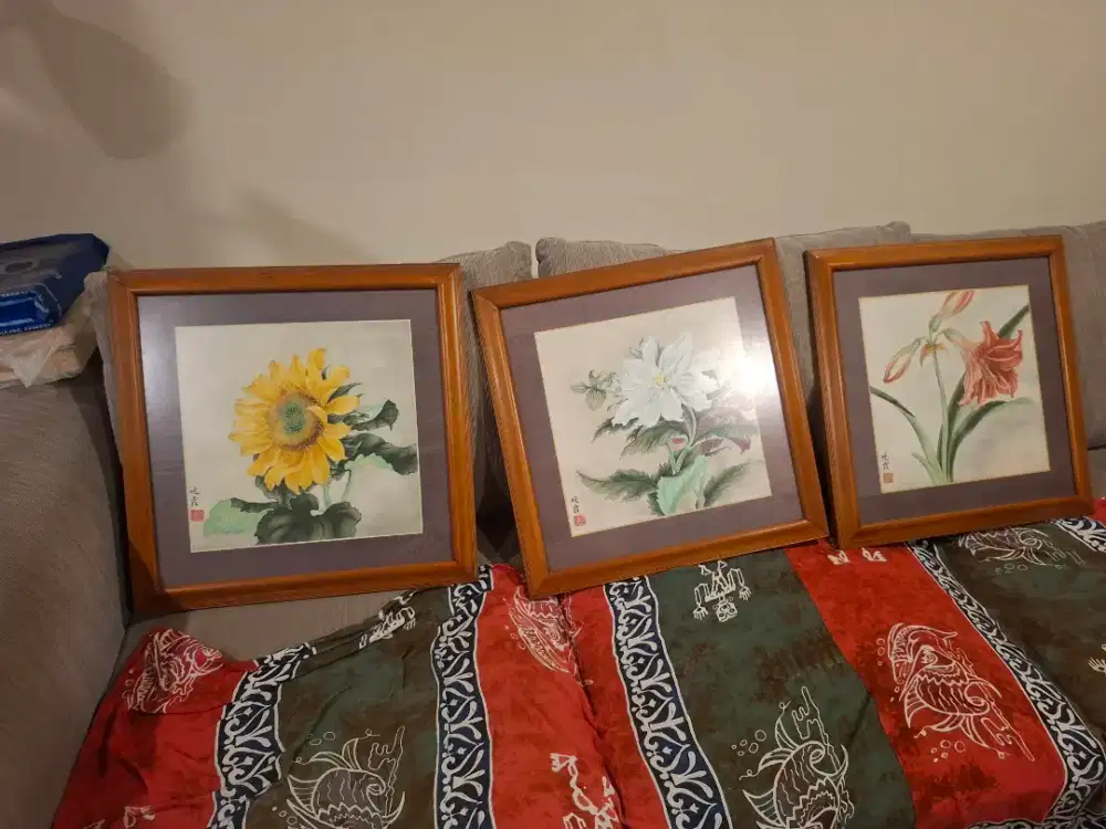 Lukisan Handmade Original Karya Tangan Ibu, Unik untuk Dekorasi rumah.