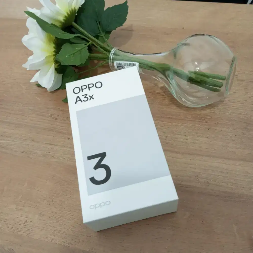 Oppo A3x Biru laut garansi full