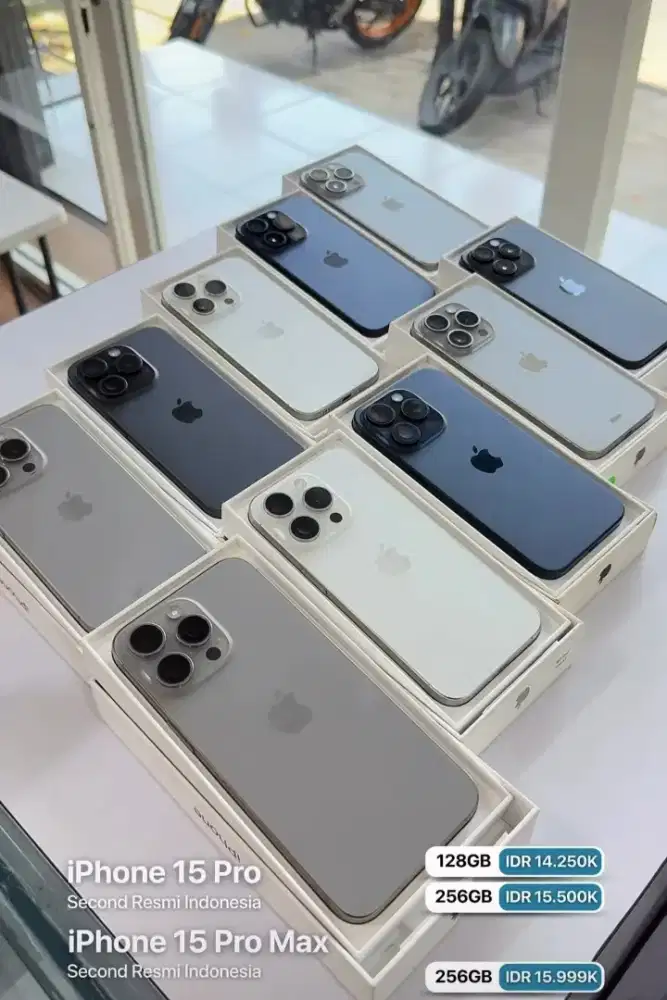 iPhone 15 pro second iBox bisa dikredit